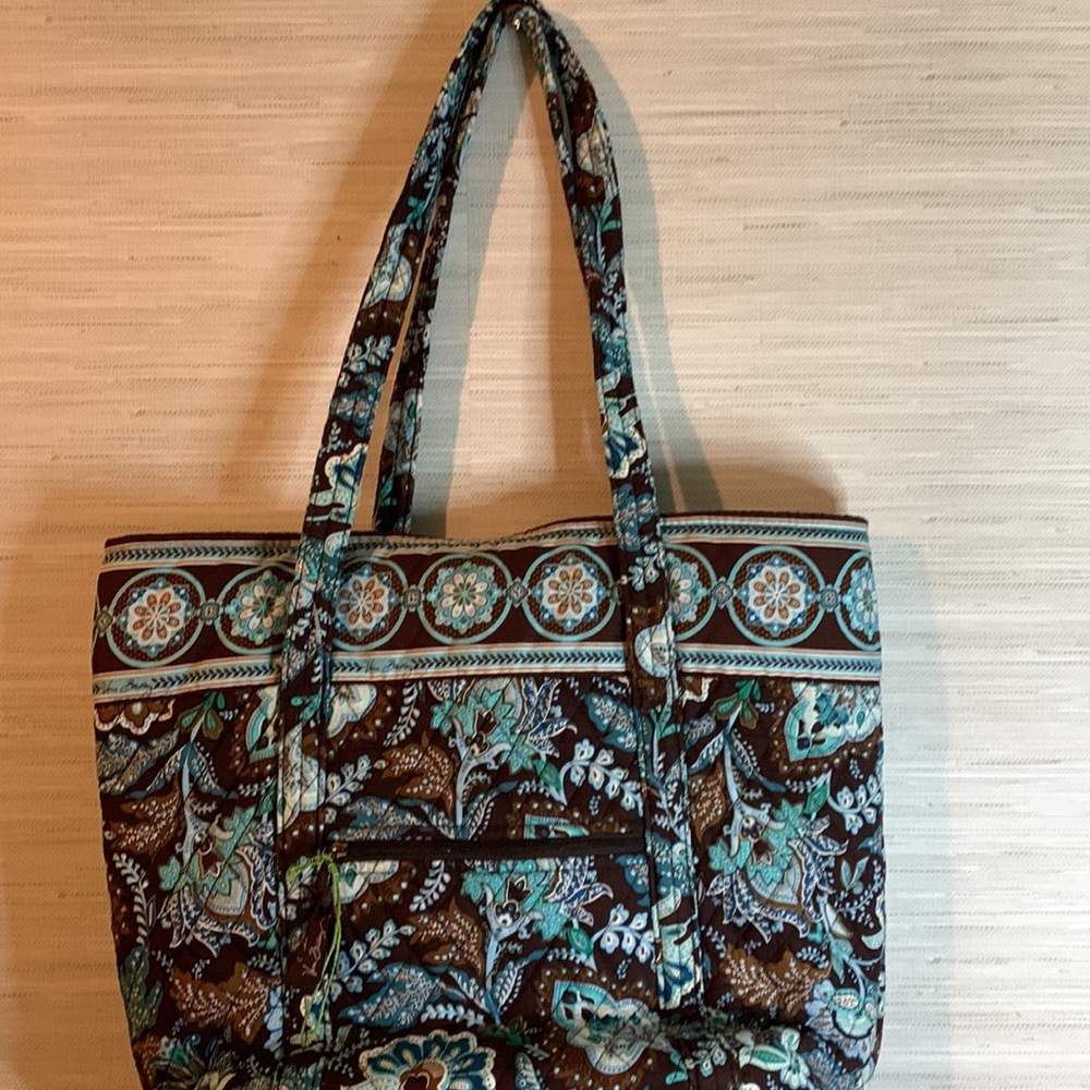 Vera Bradley “Vera” Tote in Java Blue - Picture 5 of 7